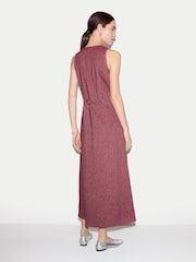 فستان بصدرية كتان شامبراي من Jigsaw - Image 4 of 5