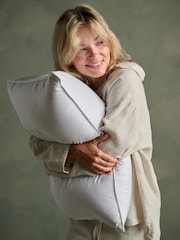 Bedfolk The Feather & Down Firm Pillow - Image 4 of 6