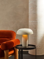 MADE.COM White Eliya Table Lamp - Image 1 of 4