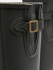 Joules Houghton Black Adjustable Tall Wellies - Image 5 of 6