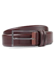 BOSS Brown Carmello Leather Belt - Image 1 of 5