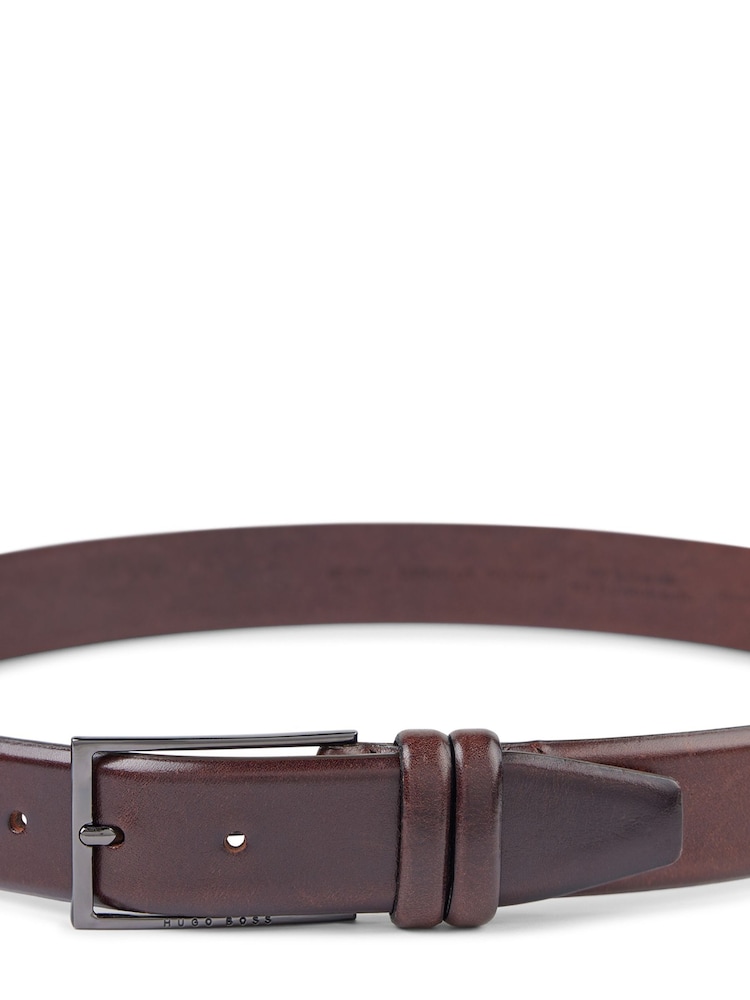 BOSS Brown Carmello Leather Belt - Image 2 of 5