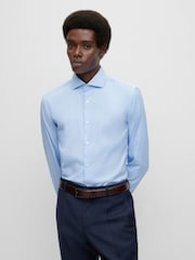 BOSS Brown Carmello Leather Belt - Image 5 of 5