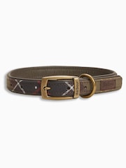 Barbour® Green Tartan Dog Collar - Image 1 of 6