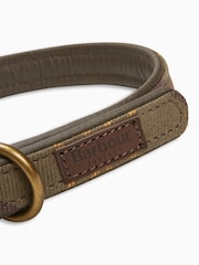 Barbour® Green Tartan Dog Collar - Image 3 of 6