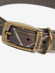 Barbour® Green Tartan Dog Collar - Image 5 of 6