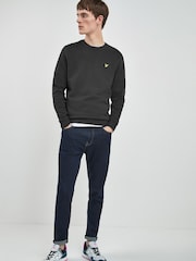 Lyle & Scott Black Crew Neck Cotton Sweatshirt - Image 2 of 7