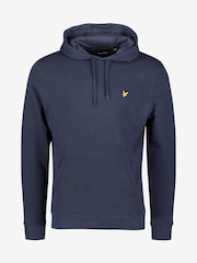 Lyle & Scott Navy Pullover Hoodie - Image 5 of 8