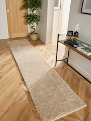 Light Natural Cosy Washable Shaggy Runners - Image 1 of 6