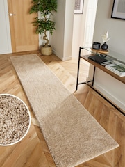 Light Natural Cosy Washable Shaggy Runners - Image 2 of 6