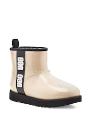 UGG Natural Clear Logo Mini Boots - Image 3 of 6