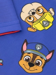 Character Red/Blue Paw Patrol Printed Long Sleeve Pyjamas - Image 4 of 8
