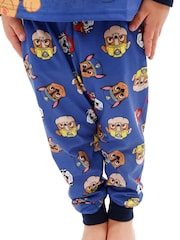 Character Red/Blue Paw Patrol Printed Long Sleeve Pyjamas - Image 7 of 8
