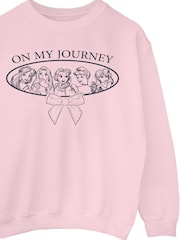 Brands In Pink Disney Princess On My Journey Sweat Top - Image 4 of 5