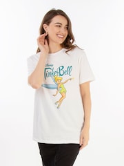 Brands In White Disney Peter Pan Tinker Bell T-Shirt - Image 2 of 5