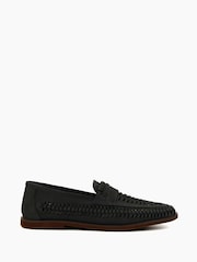 Dune London Blue Brickles Woven Loafers - Image 3 of 6