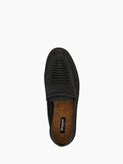Dune London Blue Brickles Woven Loafers - Image 6 of 6