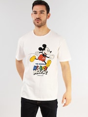 Brands In White Disney Mickey Mouse Since 1928 T-Shirt - Image 2 of 5
