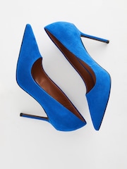 Blue Forever Comfort Point Toe Court Shoes - Image 6 of 8