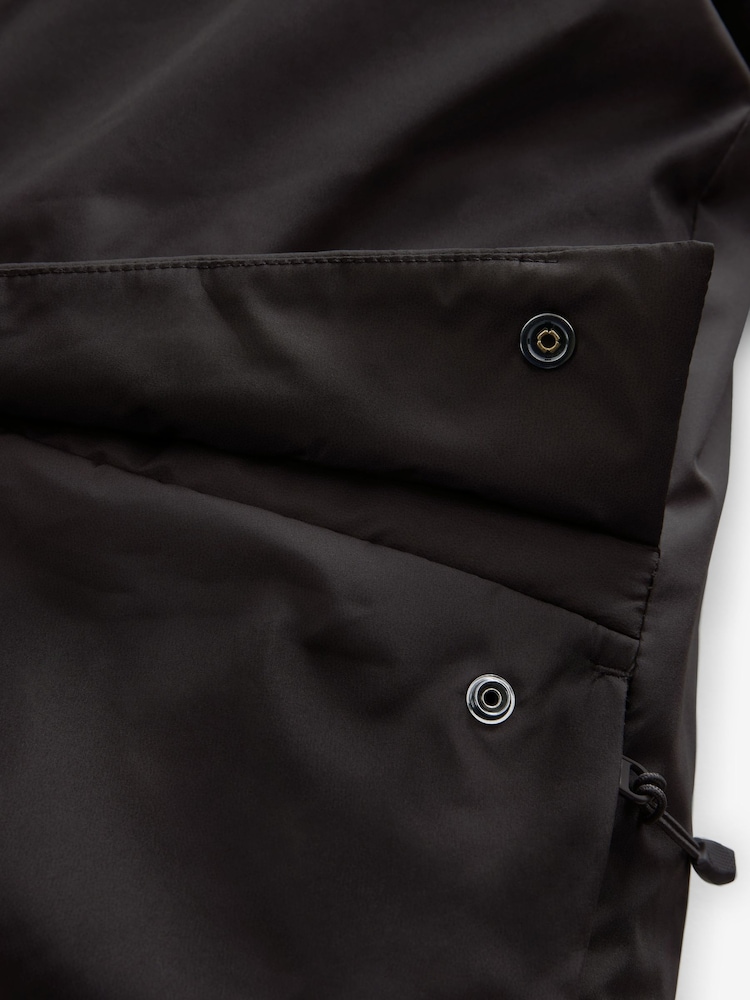 Brown Hooded Shower Resistant Padded Coat - Image 10 of 10