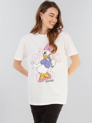 Brands In White Disney Minnie Mouse Daisy Duck T-Shirt - Image 1 of 5