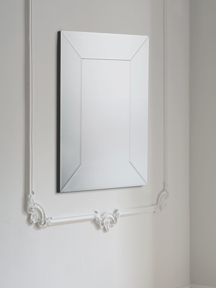Laura Ashley Clear Gatsby Large Rectangular Mirror - Image 2 of 3