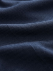 Bright Blue Slim Fit Textured Suit Trousers - Image 9 of 9