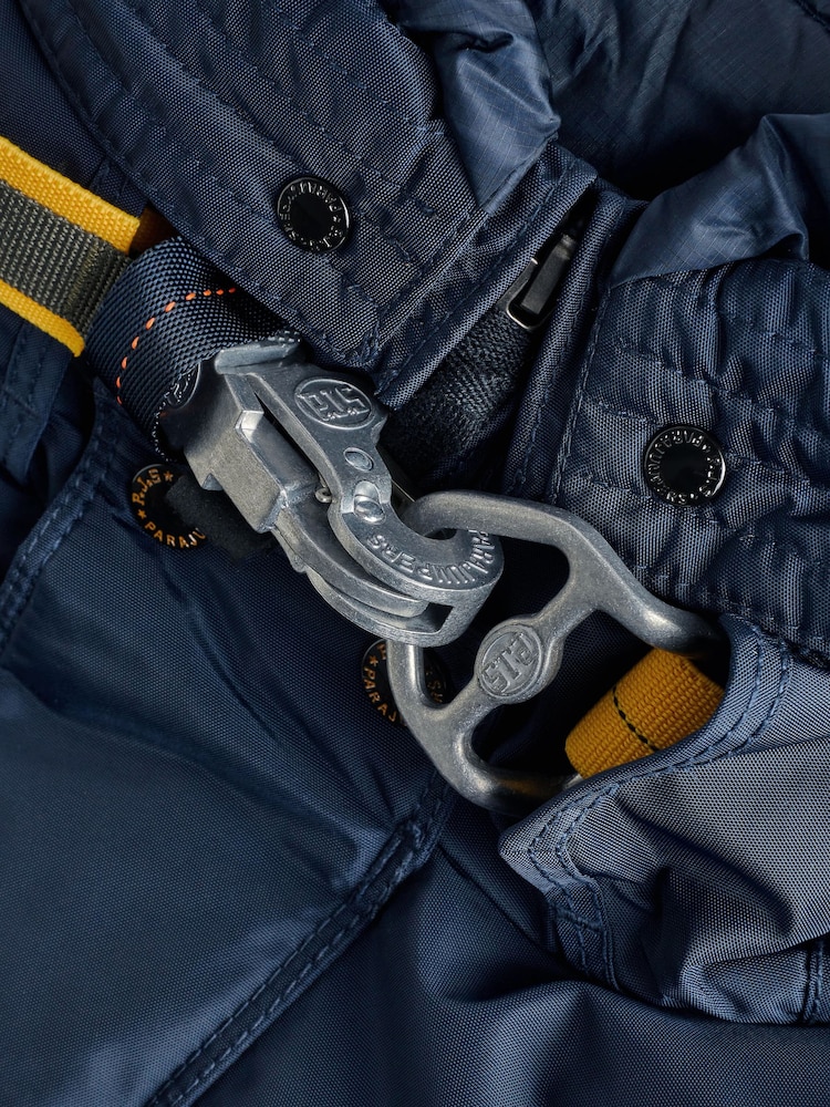 Синяя нейлоновая куртка Parajumpers Right Hand Core - Изображение 2 из 4