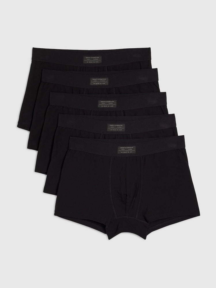 River Island Badehosen mit gewebtem Bund im 5 er-Pack - Bild 1 von 3