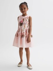 Платье с цветочным принтом Reiss Emily - Image 3 of 5