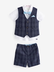 Baker by Ted Baker Shirt Waistcoat and Short Set - Image 9 of 14