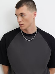 River Island Grey Regular Fit Archival T-Shirt - Image 4 of 4
