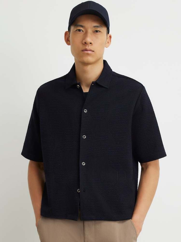 River Island Oversized weit geschnittenes Hemd mit Struktur - Bild 1 von 4 River Island Oversized weit geschnittenes Hemd mit Struktur - Bild 1 von 4