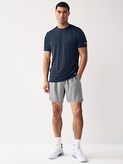 Grey 7 Inch Active Gym Sports Shorts - Image 2 of 11