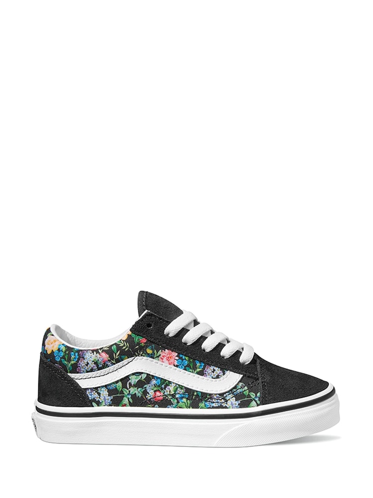 Vans Girls Old Skool V Trainers - Image 1 of 8 Vans Girls Old Skool V Trainers - Image 1 of 8