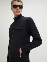 River Island Black Funnel Hybrid Jacket - Image 2 of 4