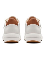Weiß - Clarks Lederschuhe mit Reißverschluss - Bild 5 von 7