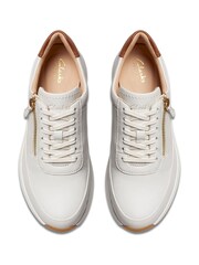 Weiß - Clarks Lederschuhe mit Reißverschluss - Bild 7 von 7