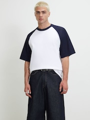 River Island White Regular Fit Archival T-Shirt - Image 1 of 4
