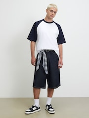 River Island White Regular Fit Archival T-Shirt - Image 3 of 4