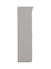 Wiemann Peyton Grey Mirror Semi Fitted Triple Wardrobe - Image 9 of 9