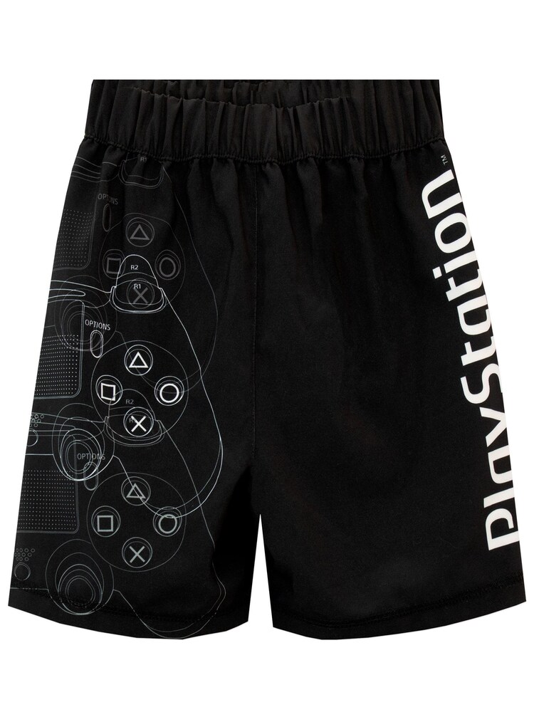 Character Black PlayStation Swim Shorts - Image 2 of 3