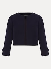 Phase Eight Blue Zoelle Bow Jacket - Image 6 of 6