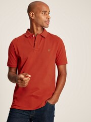 Joules Woody Red Classic Fit Polo Shirt - Image 1 of 6