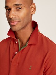 Joules Woody Red Classic Fit Polo Shirt - Image 4 of 6