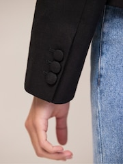 Ro&Zo Black Cropped Blazer - Image 5 of 6