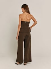 Rare London Tailored Longline Bandeau Jumpsuit - صورة 2 من 4