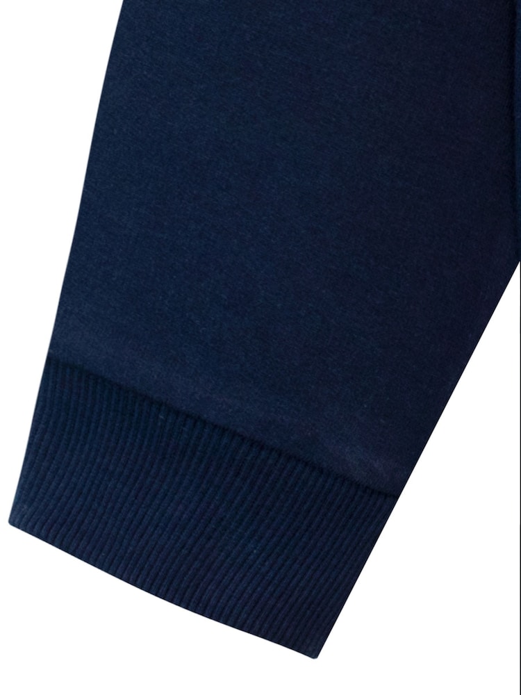Character Navy Blue Frozen 100% Cotton Sweatshirt - Image 3 of 3