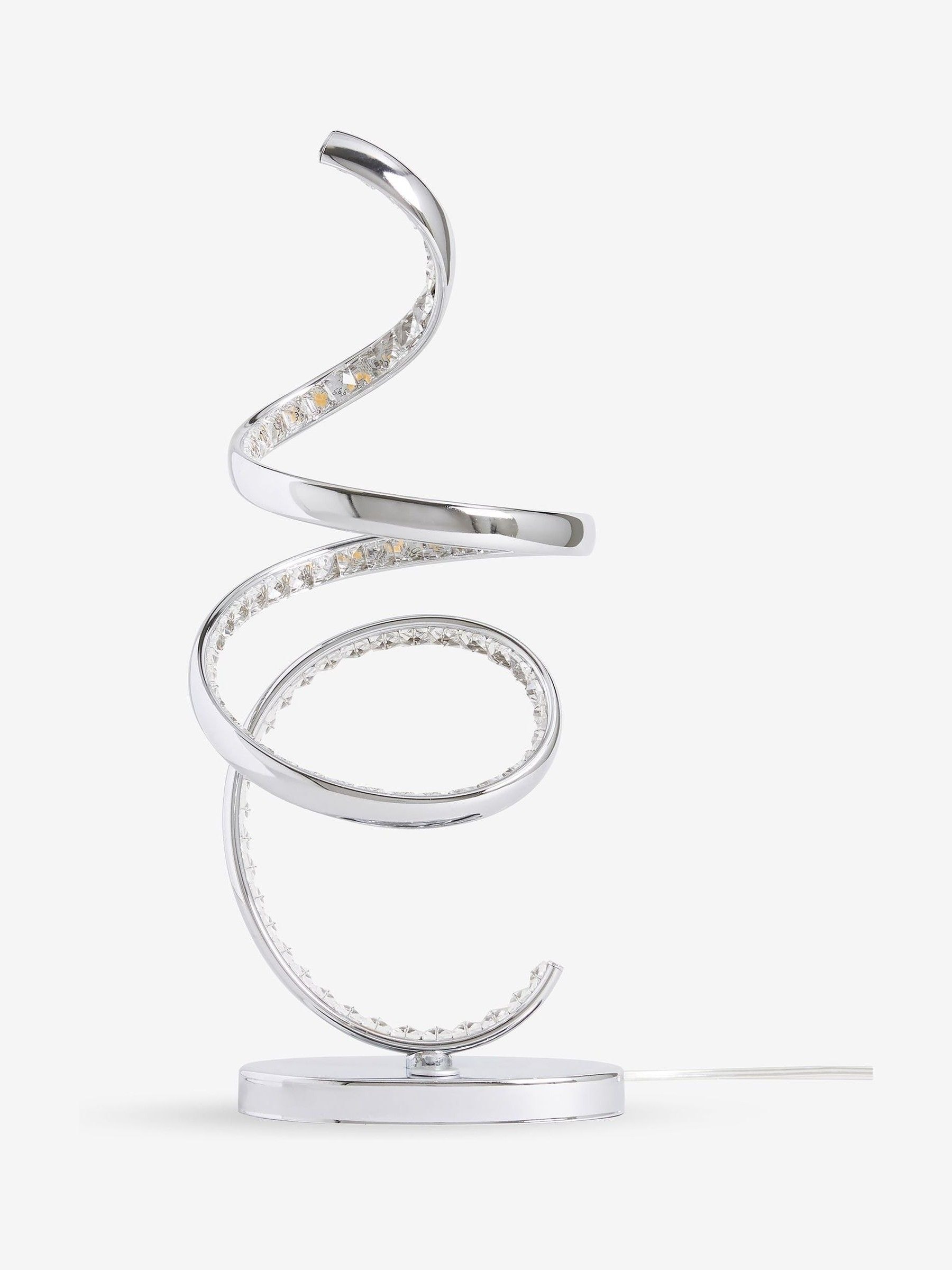 Buy Chrome LED Cara Touch Table Lamp from the Next UK online shop