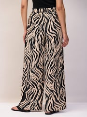 Ro&Zo Black Zebra Print Trousers - Image 5 of 6